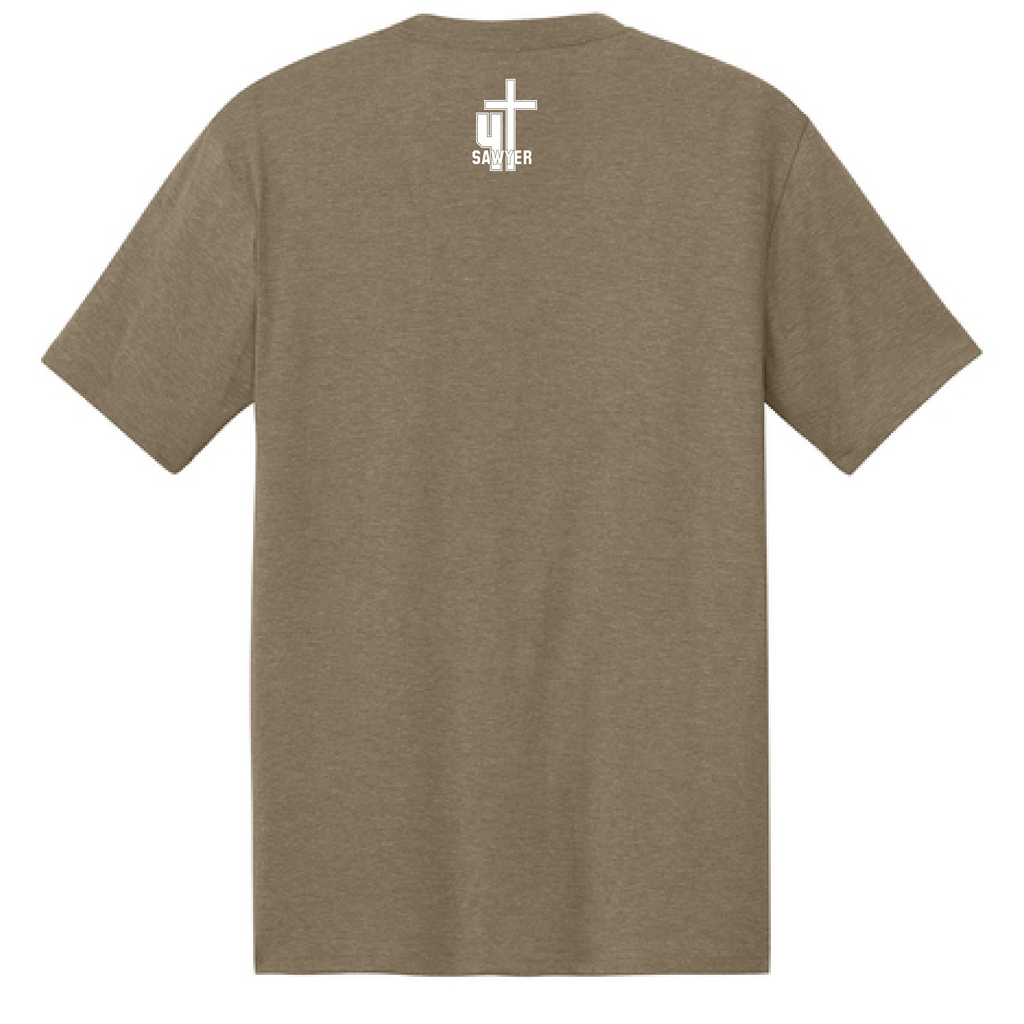 Adult District DM130 - Unisex Perfect Tri Short Sleeve Tee - RWF2