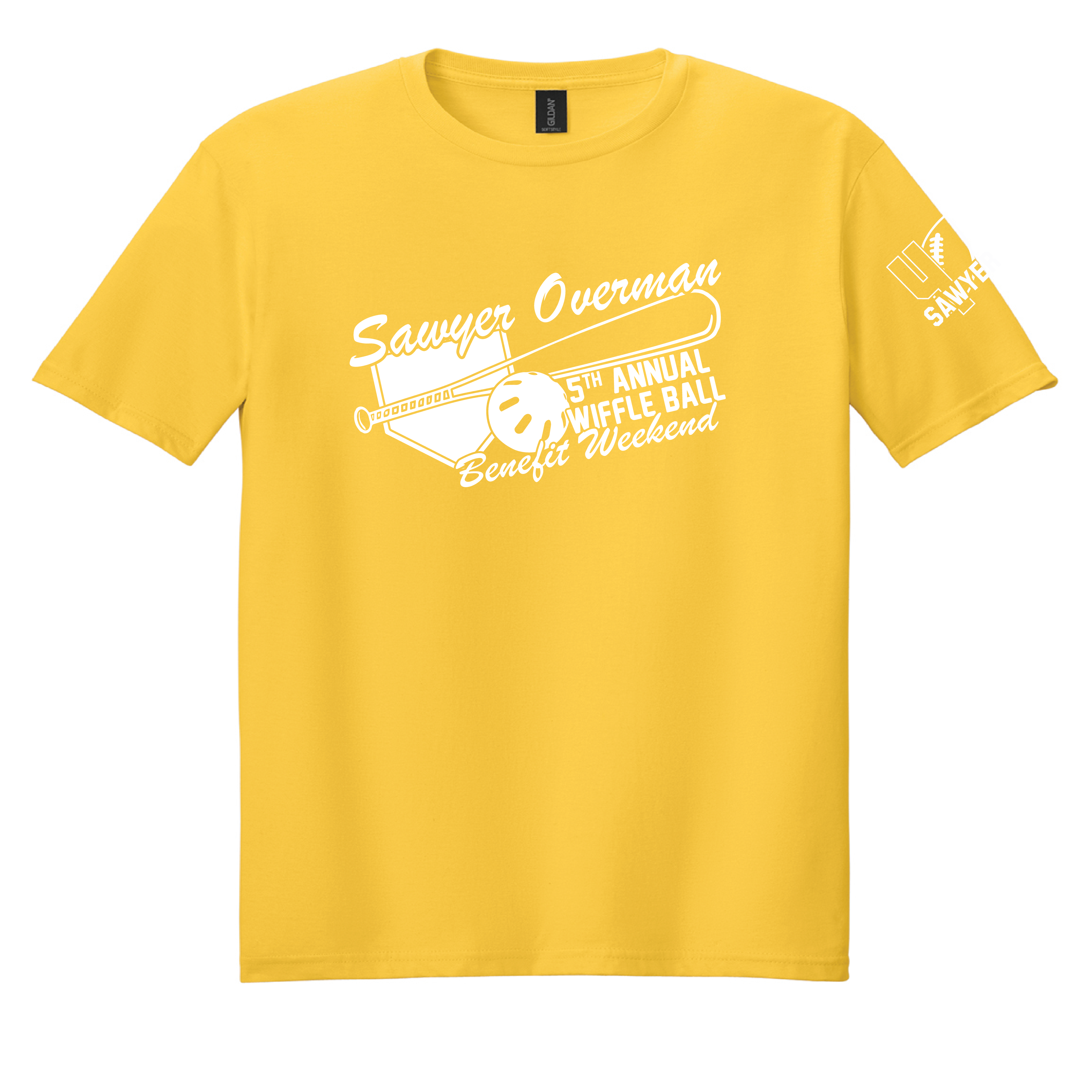 Adult Gildan G640 - Softstyle Unisex T-Shirt - Wiffle ball