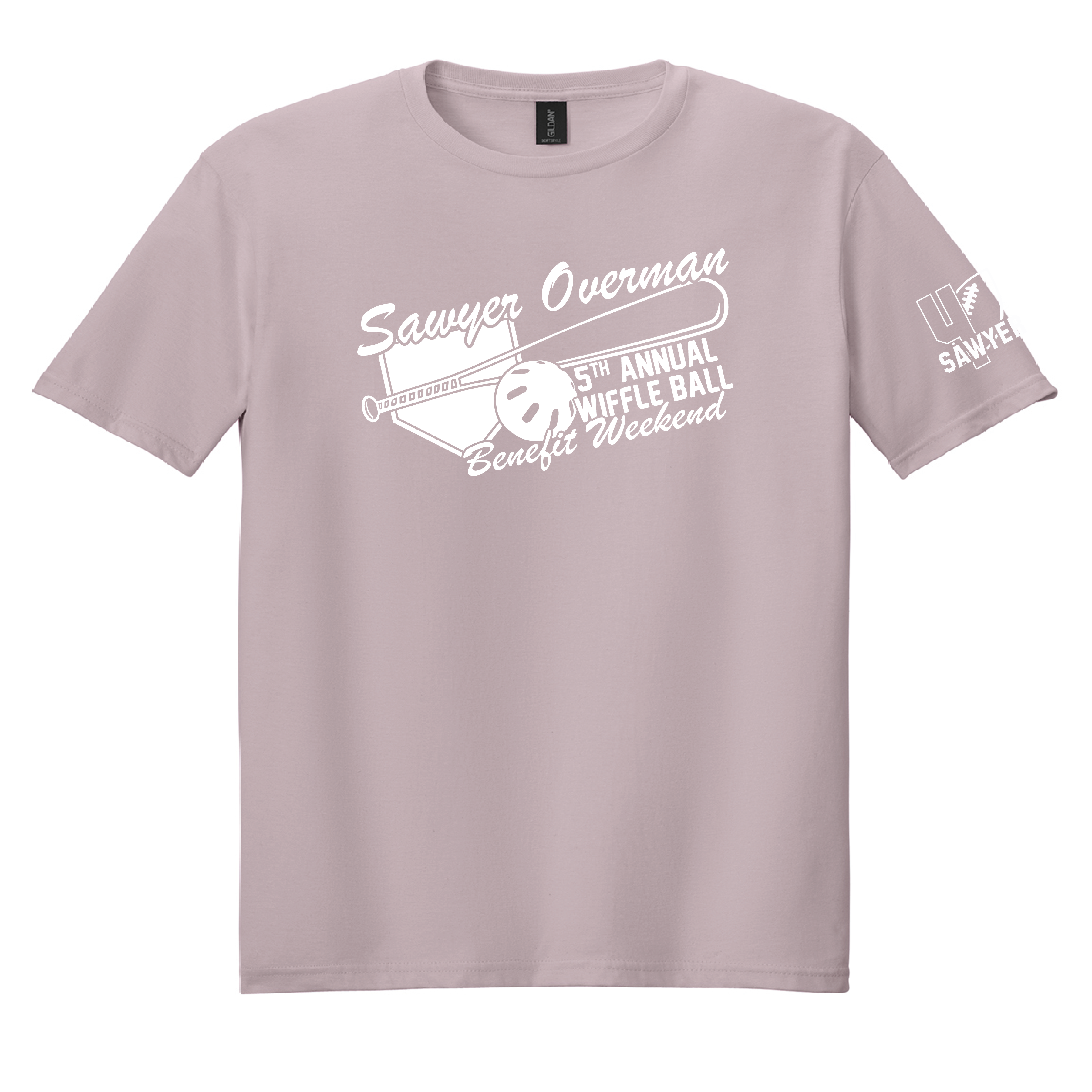 Adult Gildan G640 - Softstyle Unisex T-Shirt - Wiffle ball