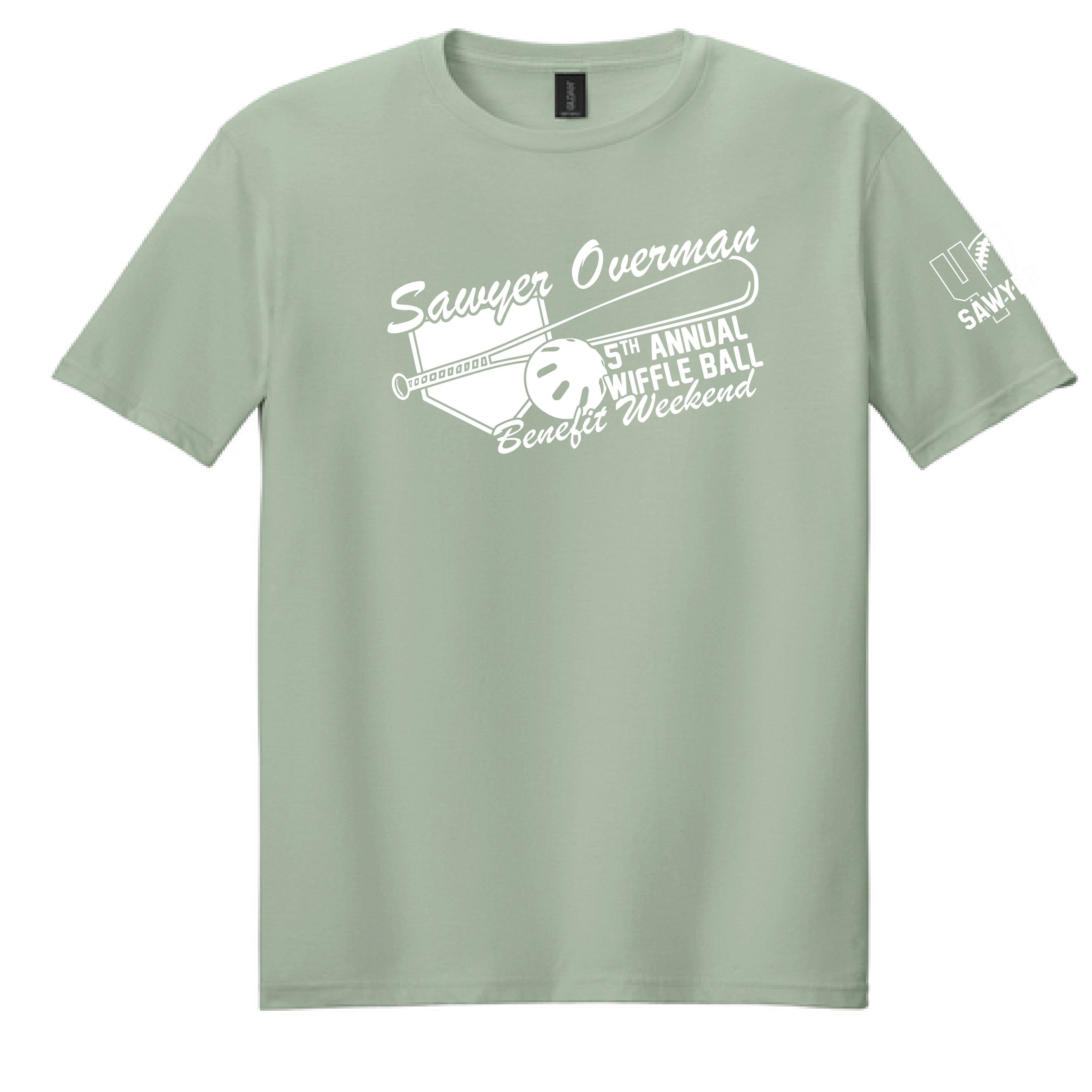 Adult Gildan G640 - Softstyle Unisex T-Shirt - Wiffle ball
