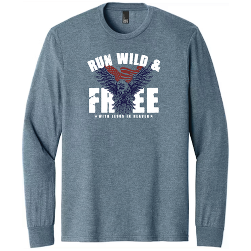 Adult District DM132 - Unisex Perfect Tri Long Sleeve Tee - RWF