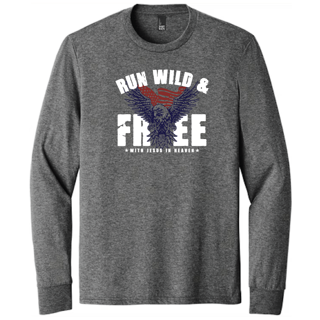 Adult District DM132 - Unisex Perfect Tri Long Sleeve Tee - RWF