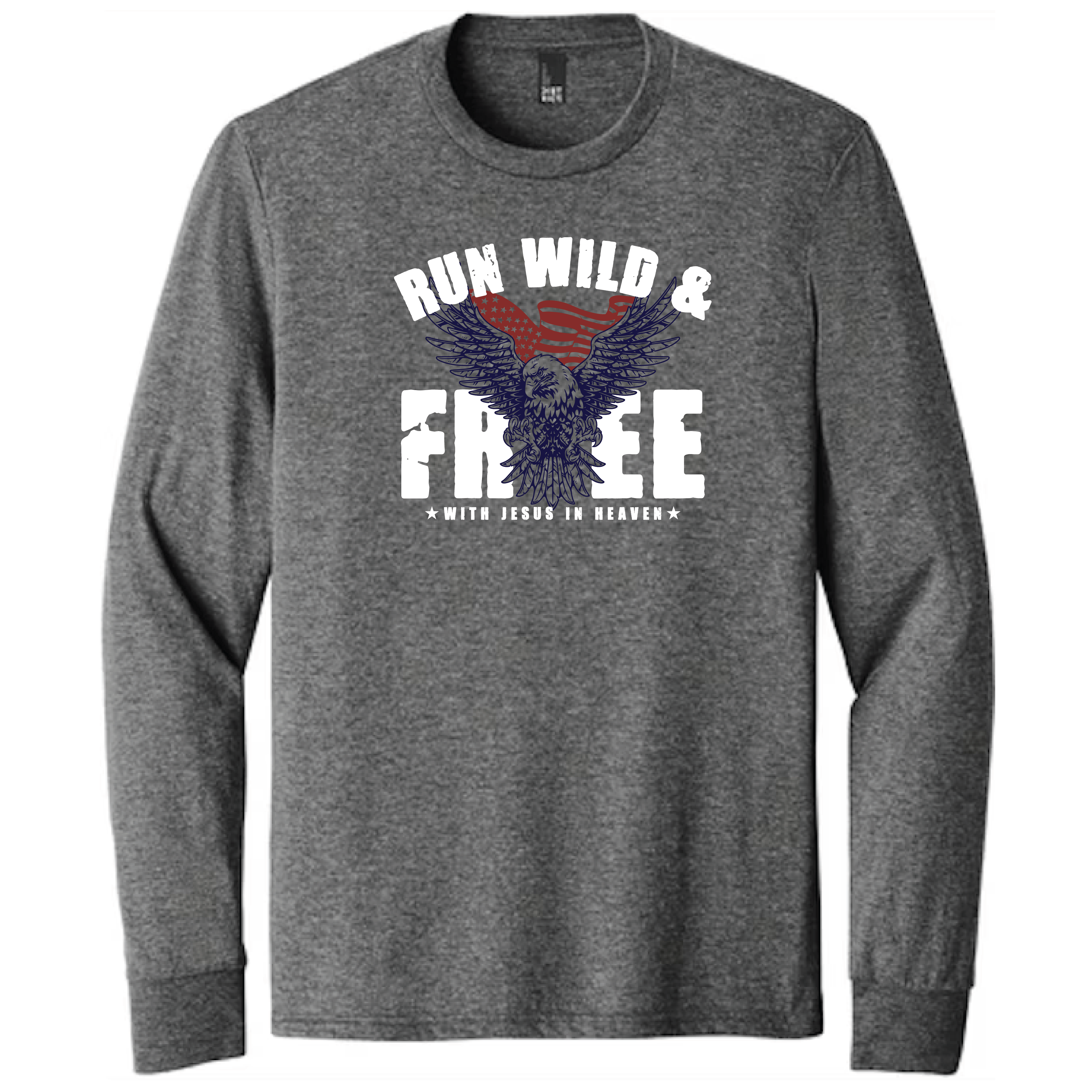 Adult District DM132 - Unisex Perfect Tri Long Sleeve Tee - RWF