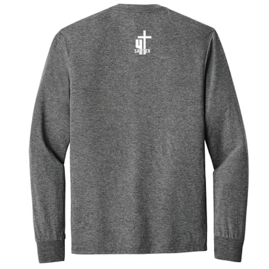 Adult District DM132 - Unisex Perfect Tri Long Sleeve Tee - RWF