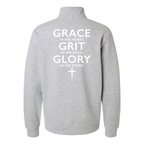 Independent Trading SS4600QZ Unisex Midweight Quarter-Zip Pullover crewneck - GG