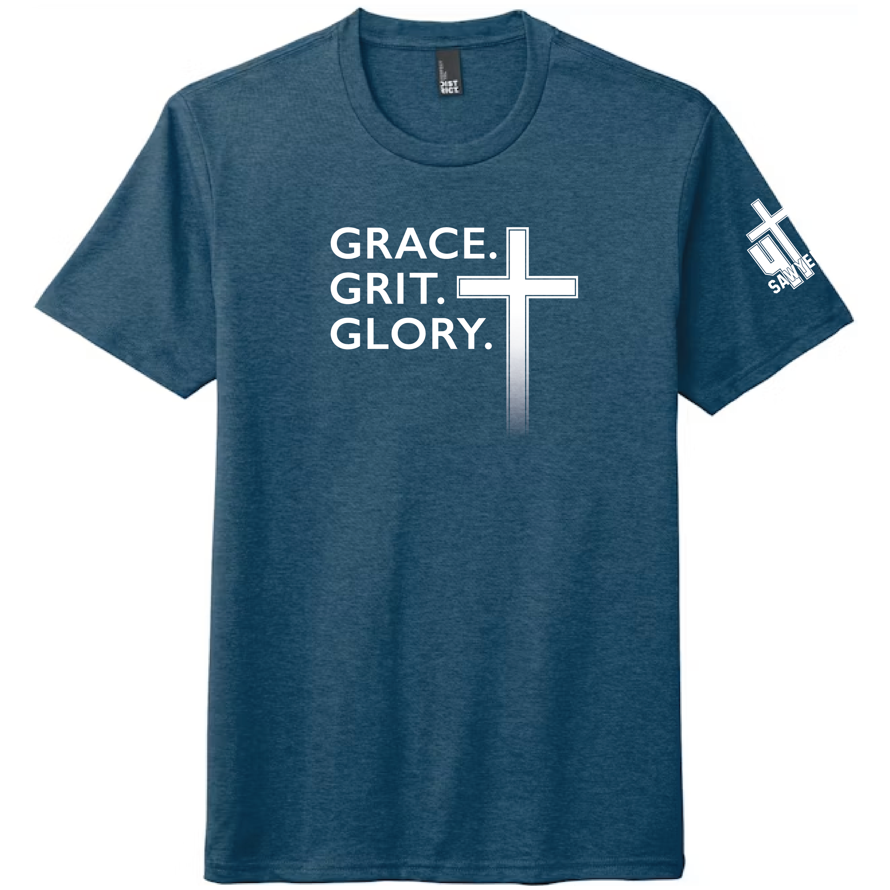 Adult District DM130 - Unisex Perfect Tri Short Sleeve Tee - GGG