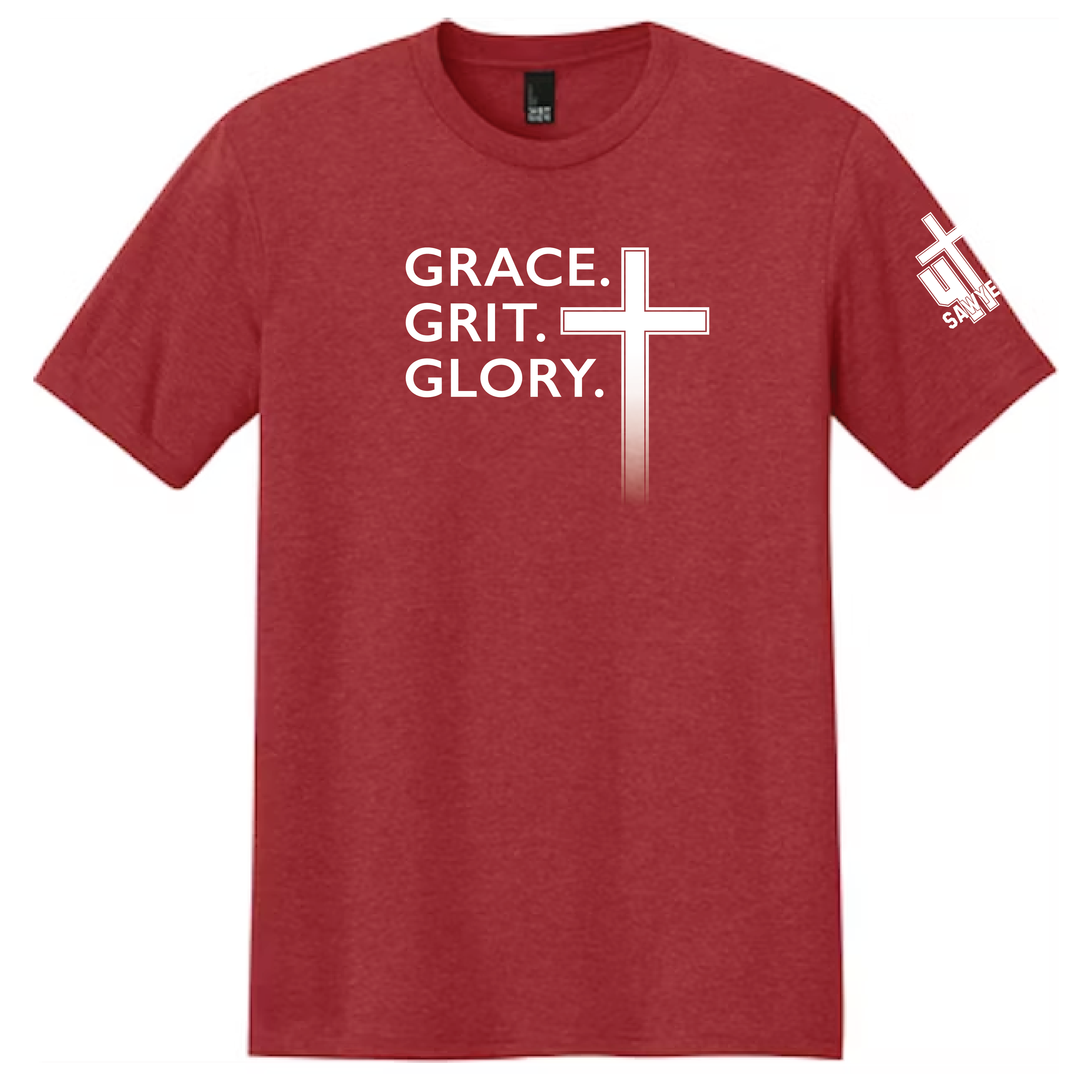 Adult District DM130 - Unisex Perfect Tri Short Sleeve Tee - GGG