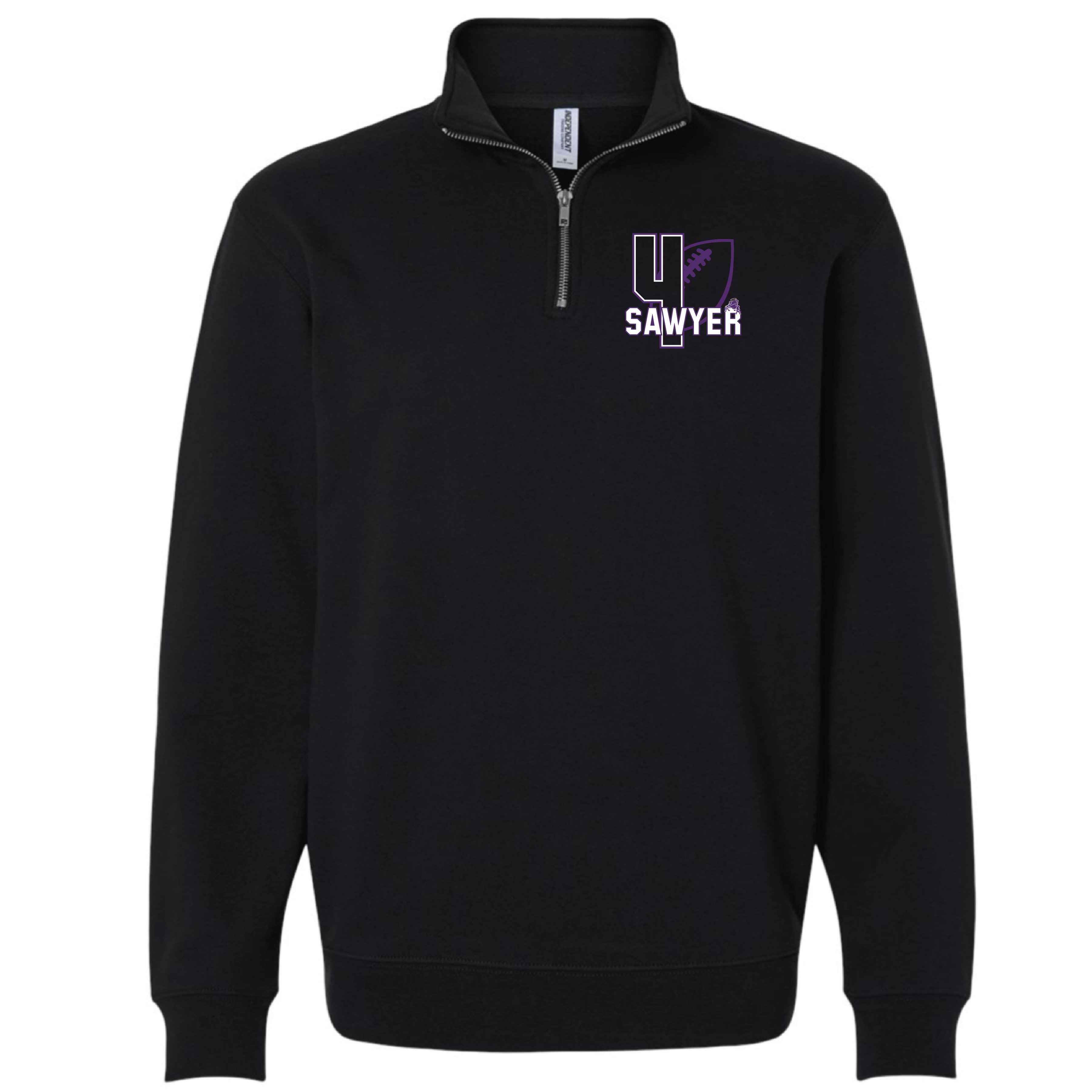 Independent Trading SS4600QZ Unisex Midweight Quarter-Zip Pullover crewneck - OG